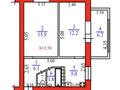 2-комнатная квартира · 48 м² · 1/4 этаж, мкр Таугуль 77а — Пятницкого 77а за 28 млн ₸ в Алматы, Ауэзовский р-н