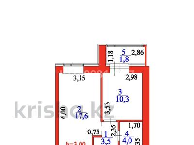 1-бөлмелі пәтер · 38 м² · 3/12 қабат, Жумекен Нажимеденов 38, бағасы: 19.5 млн ₸ в Астане