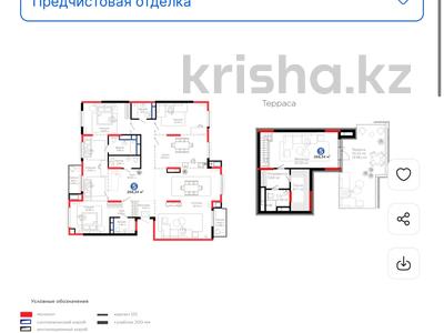 5-комнатная квартира · 277 м² · 6/6 этаж, Толеметова 64 — 12% СКИДКА за ~ 210.7 млн 〒 в Шымкенте, Абайский р-н