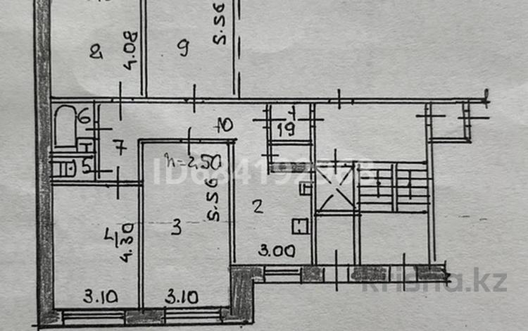 4-бөлмелі пәтер, 86.4 м², 7/9 қабат, 3 «А» микрорайон 11, бағасы: 21 млн 〒 в Темиртау — фото 20