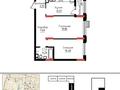 2-бөлмелі пәтер · 61 м² · 6/9 қабат, Чингиз Айтматов 24/4, бағасы: 42.5 млн ₸ в Астане, Нура р-н — фото 4