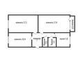 3-бөлмелі пәтер · 61.8 м² · 4/5 қабат, Маяковского 117 — Маяковского, бағасы: 16.8 млн ₸ в Костанае — фото 6