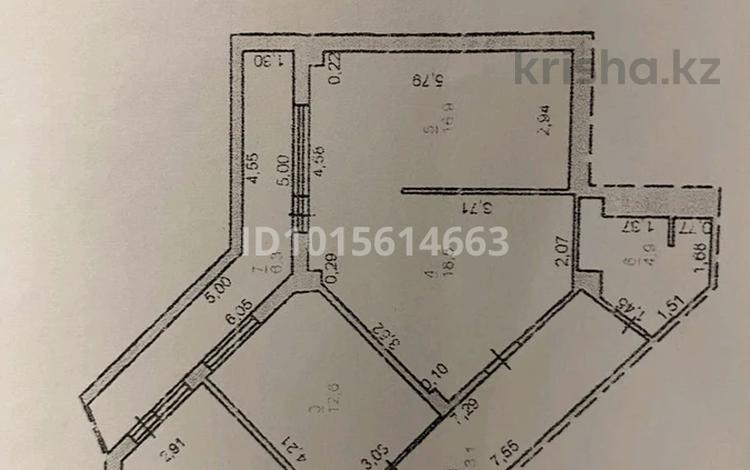 3-комнатная квартира · 90 м² · 12/12 этаж, Генерала Дюсенова 22 за 50 млн ₸ в Павлодаре — фото 2