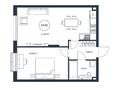 2-комнатная квартира · 53.05 м², Сейдимбек 102 за ~ 43 млн ₸ в Алматы, Наурызбайский р-н — фото 3