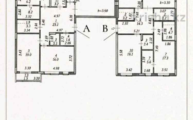 7-комнатная квартира · 284 м² · 5 этаж, Амман 21 — Две квартиры на одном этаже за 610 млн ₸ в Астане, Алматы р-н — фото 2