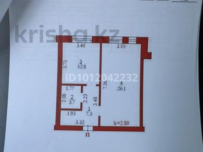 1-комнатная квартира · 49.9 м² · 5/6 этаж, мкр. Алтын орда, Батыс 2 13Н — Молдагулова за 17.2 млн ₸ в Актобе