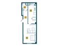 1-бөлмелі пәтер · 50.6 м², Мусрепова 57/1, бағасы: ~ 17 млн ₸ в Талгаре — фото 3