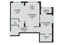 2-бөлмелі пәтер · 71.83 м² · 3/9 қабат, Достык 8/5 — БЕЗ КОМИССИИ, бағасы: ~ 50.6 млн ₸ в Астане, Есильский р-н — фото 31