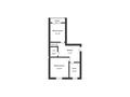 2-комнатная квартира · 49.8 м² · 3/5 этаж, мкр Шанхай, Рыскулова за 14.3 млн ₸ в Актобе — фото 15