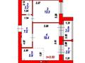 2-бөлмелі пәтер · 53.3 м² · 12/12 қабат, Жумекен Нажимеденов 38 — Ұлы дала | ЛРТ, бағасы: 25.5 млн ₸ в Астане, Сарайшык р-н