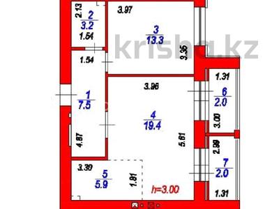 2-бөлмелі пәтер · 53.3 м² · 12/12 қабат, Жумекен Нажимеденов 38 — Ұлы дала | ЛРТ, бағасы: 25.5 млн ₸ в Астане, Сарайшык р-н