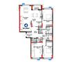 4-бөлмелі пәтер · 151.99 м², ул. Туран, бағасы: ~ 88.8 млн ₸ в Астане, Есильский р-н — фото 3