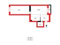 2-комнатная квартира · 66 м² · 2/10 этаж, ул. Кордай — БЕЗ КОМИССИИ ДЛЯ ПОКУПАТЕЛЯ за 35 млн ₸ в Астане, Алматы р-н — фото 12