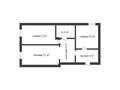 3-бөлмелі пәтер · 48.1 м² · 9/9 қабат, проспект Абая 28/3 — Apt. 177, бағасы: 17.5 млн ₸ в Костанае — фото 8