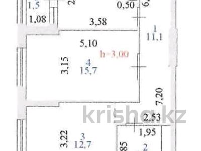 2-комнатная квартира, 54.3 м², 3/17 этаж, Туран 83/1 — рядом Назарбаев университет за 25.4 млн 〒 в Астане, Нура р-н