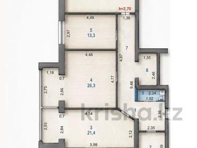 3-комнатная квартира · 109 м² · 2/5 этаж, Тауелсіздік за 41.5 млн ₸ в Актобе