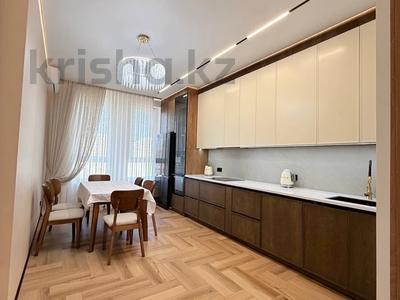 4-комнатная квартира · 140 м² · 4/9 этаж, Лебедева 1/1 — Егизбаева за 1.3 млн ₸ в Алматы, Бостандыкский р-н