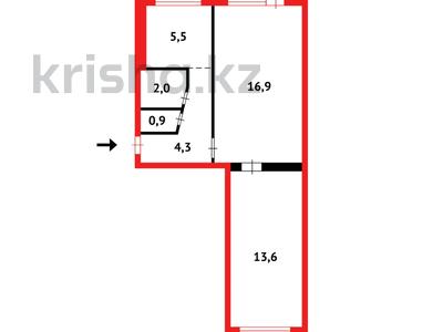 2-комнатная квартира, 48 м², 5/5 этаж, Пришахтинск, 23й микрорайон 5 за 11.5 млн 〒 в Караганде, Алихана Бокейханова р-н