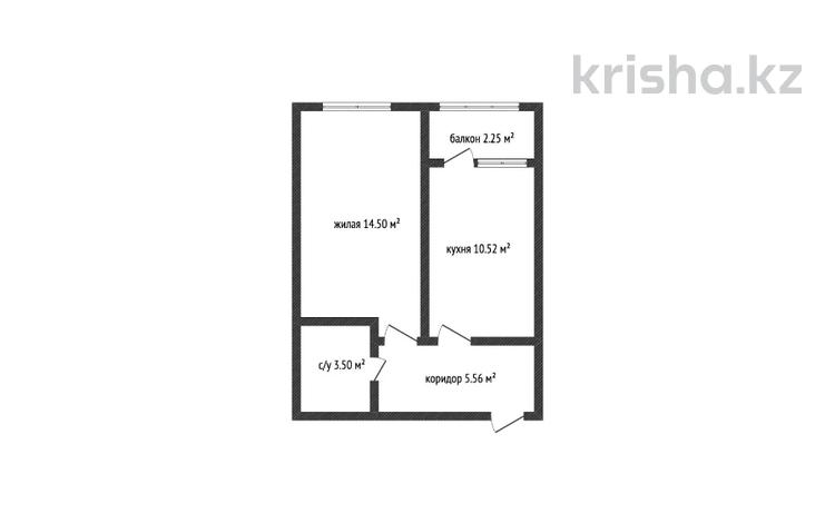 1-комнатная квартира · 36.4 м² · 3/5 этаж, Каирбекова за 13.7 млн ₸ в Костанае — фото 11