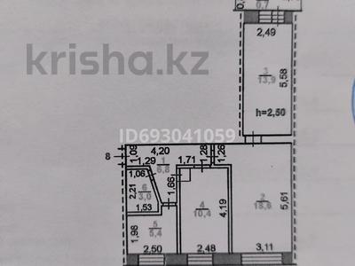 3-комнатная квартира, 58.8 м², 2/5 этаж, Корчагина 74 — 14 мкр за 16.3 млн 〒 в Рудном