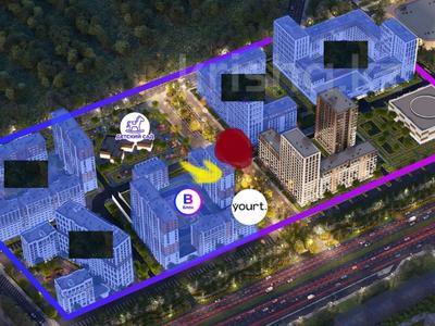 2-бөлмелі пәтер · 60 м² · 10/17 қабат, Е 908 23 — Улы дала / Элингтон Молл, бағасы: 36 млн ₸ в Астане, Есильский р-н