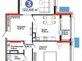 3-комнатная квартира · 123 м² · 6/15 этаж, Турар Рыскулов 3 за 125 млн ₸ в Астане, Есильский р-н — фото 22