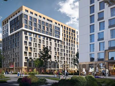 1-комнатная квартира · 39.36 м², пр. Улы Дала за ~ 23.8 млн ₸ в Астане, Нура р-н