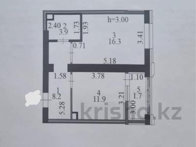 Пәтерлер в Астане: 1-бөлмелі пәтер · 43 м² · 8/9 қабат, Култегин 4, бағасы: 22 млн 〒 1-бөлмелі пәтер · 43 м² · 8/9 қабат, Култегин 4, бағасы: 22 млн 〒 в Астане, Нура р-н