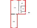 2-бөлмелі пәтер · 45 м² · 1/5 қабат, 18-шағынаудан, бағасы: 10.5 млн ₸ в Караганде, Алихана Бокейханова р-н — фото 5