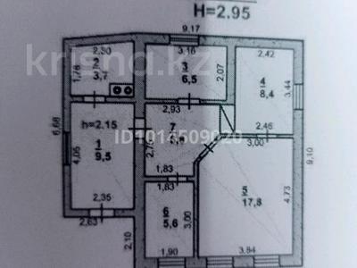 Жеке үй · 3 бөлме · 58.3 м² · 6.5 жүзд., Жастар 1, бағасы: 20 млн ₸ в Аксу