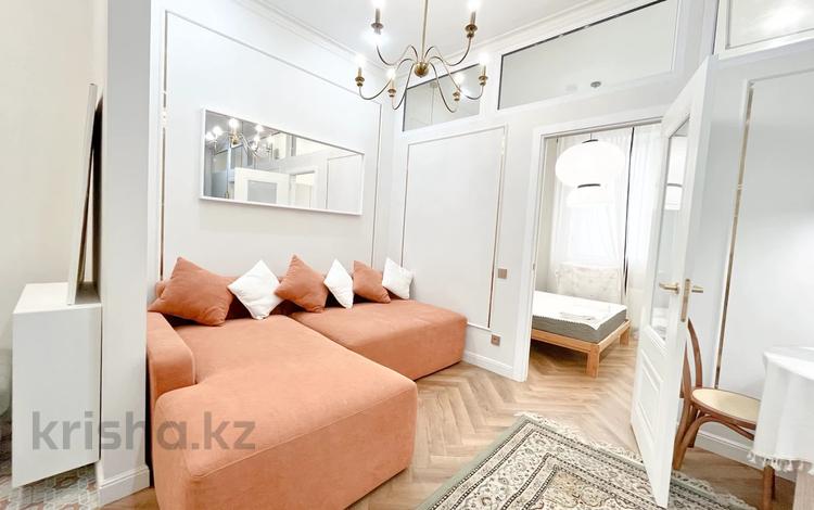 2-комнатная квартира · 55 м² · 1/9 этаж, Керей-Жанибек хандар 44/2 — Аль Фараби за 360 000 ₸ в Астане, Есильский р-н — фото 2