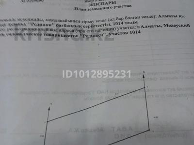 Участок · 12 соток, мкр Кенсай, Мкр Родники — Кенсай 2 Родник 2 за 20 млн ₸ в Алматы, Медеуский р-н