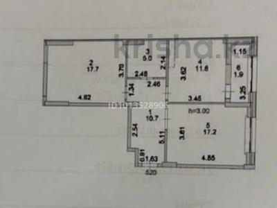 2-бөлмелі пәтер · 64.3 м² · 6/18 қабат, Е-36, E-15 2, 4, 5, 9, 11, бағасы: 36 млн ₸ в Астане, Нура р-н