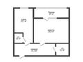 1-бөлмелі пәтер · 48.2 м² · 1/9 қабат, Кобыланды батыра 36Б, бағасы: 18.5 млн ₸ в Костанае — фото 2
