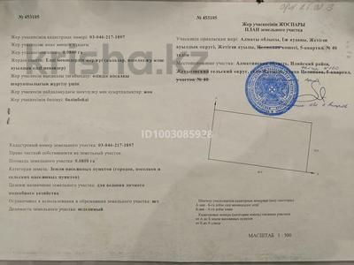 Участок · 8 соток, Жігер за 7 млн ₸ в Алатау