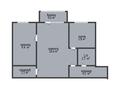 2-комнатная квартира · 43.7 м² · 4/4 этаж, Аль-Фараби 72 за 20 млн ₸ в Костанае — фото 2