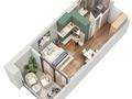 1-бөлмелі пәтер · 32.5 м², улица Мемеда Концелидзе 4, бағасы: ~ 18.1 млн ₸ в Батуми — фото 18