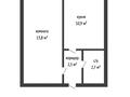 1-бөлмелі пәтер · 29.7 м² · 1/5 қабат, тургенева, бағасы: 7.9 млн ₸ в Актобе — фото 9