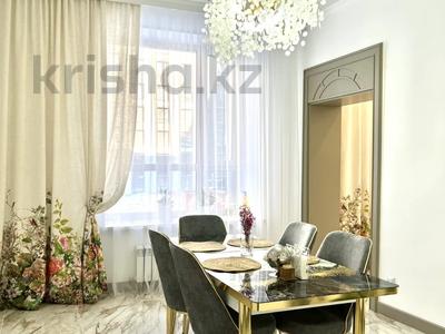 3-комнатная квартира, 105 м², 3/9 этаж, ​Керей, Жәнібек хандар 40 — Президнтский парк за 90 млн 〒 в Астане, Есильский р-н