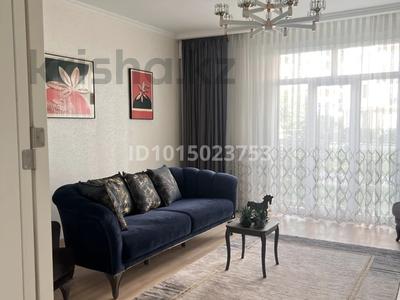 3-бөлмелі пәтер · 82.1 м² · 1/10 қабат, Куаныша Толеметова 50/20, бағасы: 46 млн ₸ в Шымкенте, Абайский р-н