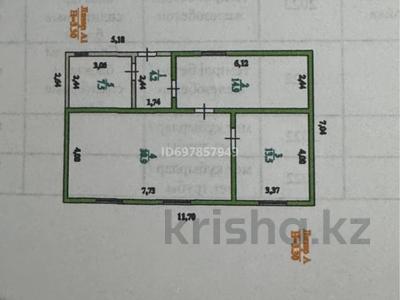Часть дома · 2 комнаты · 71 м² · 8 сот., Мыңбаев 36 — Жаңалық ауылы , Талғар ауданы за 18 млн ₸ в Алматинской обл., Талгарский р-н