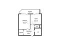 1-бөлмелі пәтер · 42 м² · 2/9 қабат, Есенберлина, бағасы: 18 млн ₸ в Усть-Каменогорске — фото 4