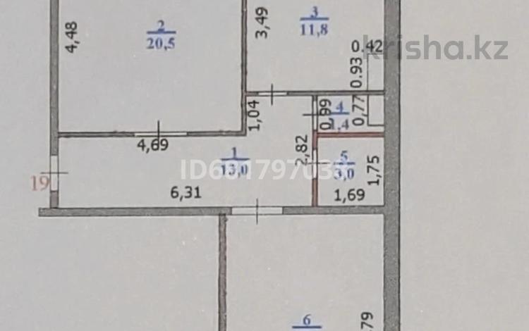 2-бөлмелі пәтер, 74 м², 7/9 қабат, Самал 114, бағасы: 22.3 млн 〒 в Уральске — фото 2