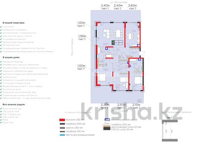 1-бөлмелі пәтер · 201.1 м² · 1/3 қабат, Оспанова 1а/11, бағасы: ~ 331.8 млн ₸ в Алматы, Медеуский р-н