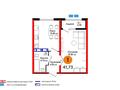 1-бөлмелі пәтер · 42 м² · 9/9 қабат, Е 511 40, бағасы: 27 млн ₸ в Астане, Есильский р-н — фото 12