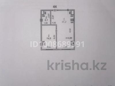 1-комнатная квартира · 52 м² · 7/9 этаж, Жандосова 73 за 25 млн ₸ в Шымкенте