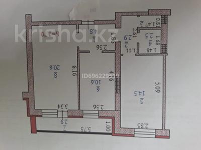 2-комнатная квартира, 60 м², 3/9 этаж, мкр. Алтын орда, мкрн Батыс 2 200а за 17 млн 〒 в Актобе, мкр. Алтын орда