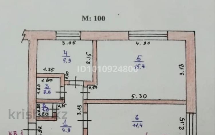 2-комнатная квартира · 41.5 м² · 1/2 этаж, Бостандык 14 за 6 млн ₸ в Уральске — фото 2