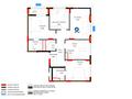 4-бөлмелі пәтер · 97.8 м² · 7/9 қабат, Калдаякова 18, бағасы: 69 млн ₸ в Астане, Сарайшык р-н