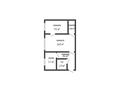 2-бөлмелі пәтер · 41.9 м² · 1/4 қабат, Тауелсиздик 171, бағасы: 19 млн ₸ в Костанае — фото 13